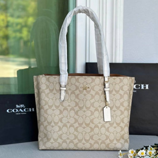 💚แท้💯 พร้อมส่ง💚  Coach Mollie Large Carryall Tote Bag 1671 / 1665 / C8415