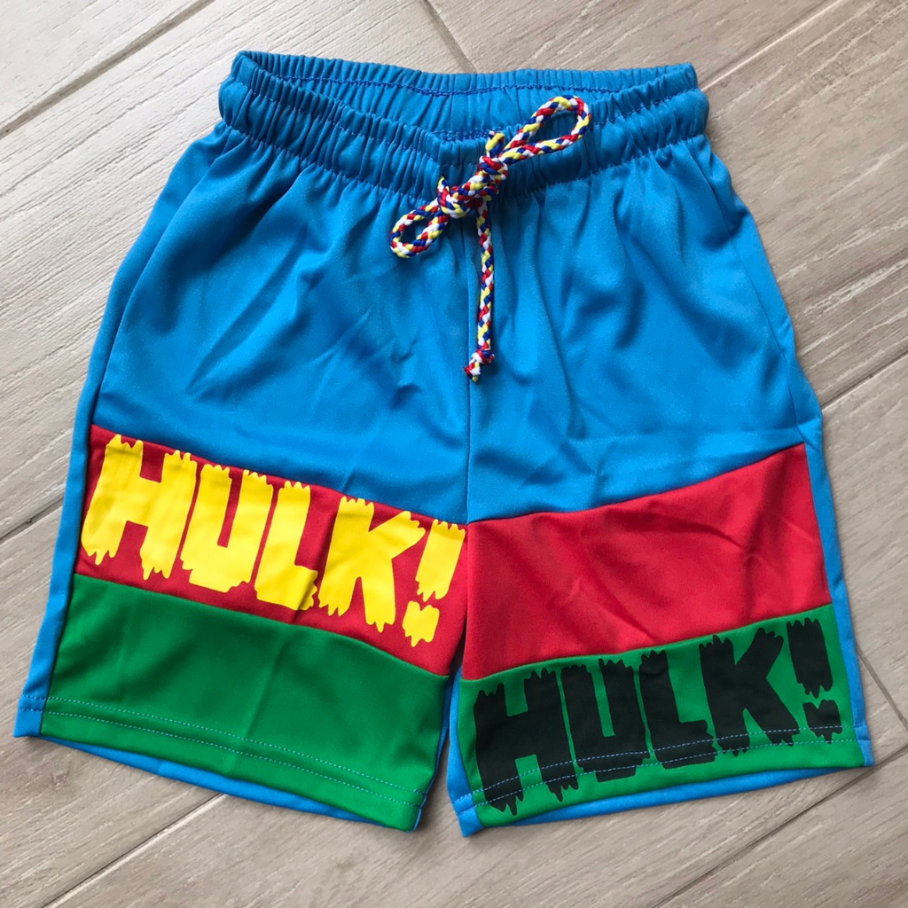 ชุดฮัก-ฮัค-ชุดเซ็ต-เด็กผู้ชาย-ชุดเสื้อยืด-กางเกงขาสั้น-มีไฟ-มีผ้าคลุม-ลาย-ฮัก-hulk-งานลิขสิทธิ์แท้-2-8-ปี
