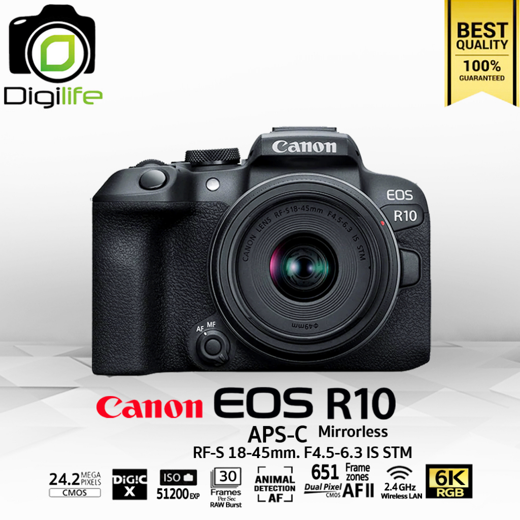 canon-camera-eos-r10-kit-rf-s-18-45mm-f4-5-6-3-is-stm-รับประกันร้าน-digilife-thailand-1ปี