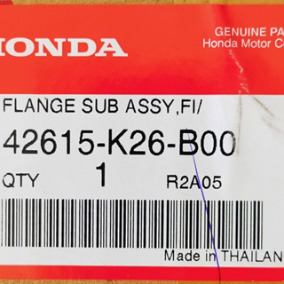 42615-K26-B00 ชุดย่อยหน้าแปลนสเตอร์หลัง Honda แท้ศูนย์