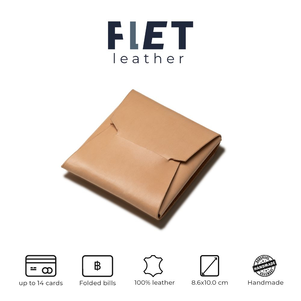 flet-wallet-กระเป๋าสตางค์หนังแท้-handmade