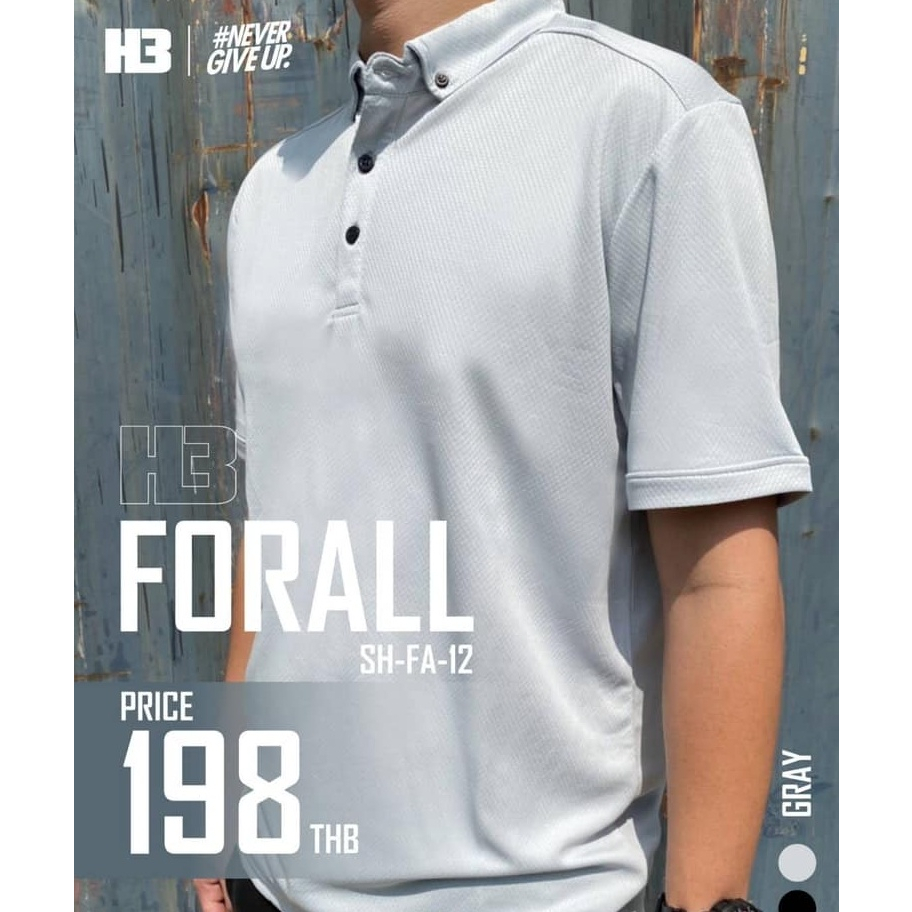 เสื้อโปโลสปอร์ต-เสื้อโปโลกีฬา-เสื้อโปโลเอชทรี-h3-sport-รุ่น-sh-fa-01-ของแท้100