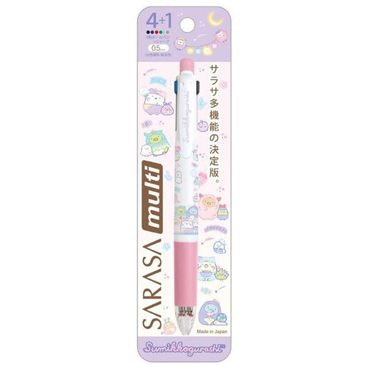 ปากกาดินสอ-sarasa-4-1-rilakkuma-ปากกาหมึก-4-สี-พร้อมดินสอกด-ในแท่งเดียวกัน