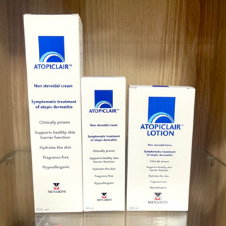Atopiclair Non steroidal cream 40ml/100mlครีมให้ความชุ่มชื้น สำหรับผู้ที่ ผิวแห้ง