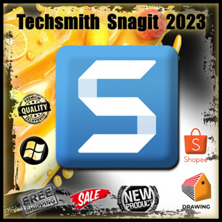 สินค้า [P53] Techsmith Snagit 2023 | สแน็ก อิท💥โปรแกรมบันทึกหน้าจอ จับภาพหน้าจอ ทำสื่อการสอน เวอ💥