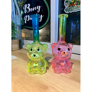 #พร้อมส่งในไทย M color teddy bears bong