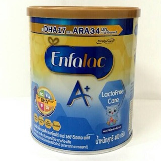 Enfalac Lactofree A+ 400 g สำหรับเด็กท้องเสีย ไม่มีน้ำตาลแลคโตส