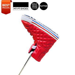 [11GOLF] Golf Putter Head Cover ดีไซน์แบบรองเท้า เท่ มีสีดำ แดง ขาว และเหลือง รหัส MT-PT-SHOES