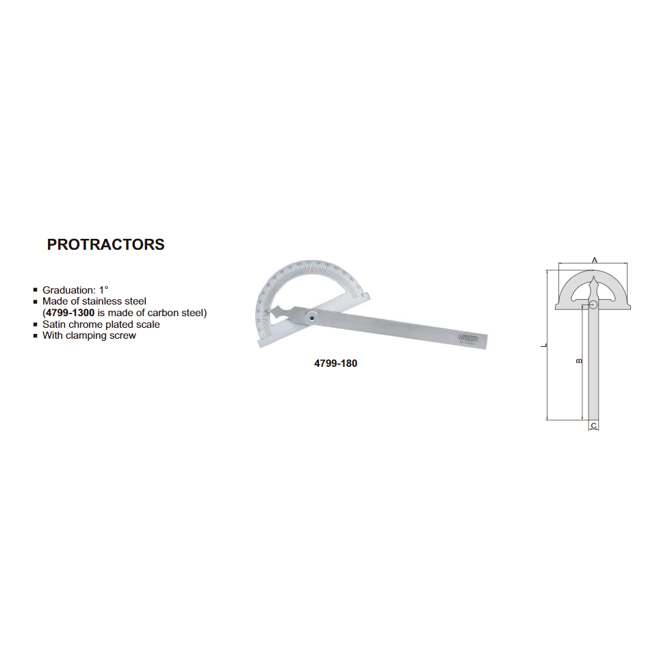 insize-โปรแทรกเตอร์-protractors-รุ่น-4799-180-สินค้าใหม่-ภาพถ่ายจากสินค้าจริง