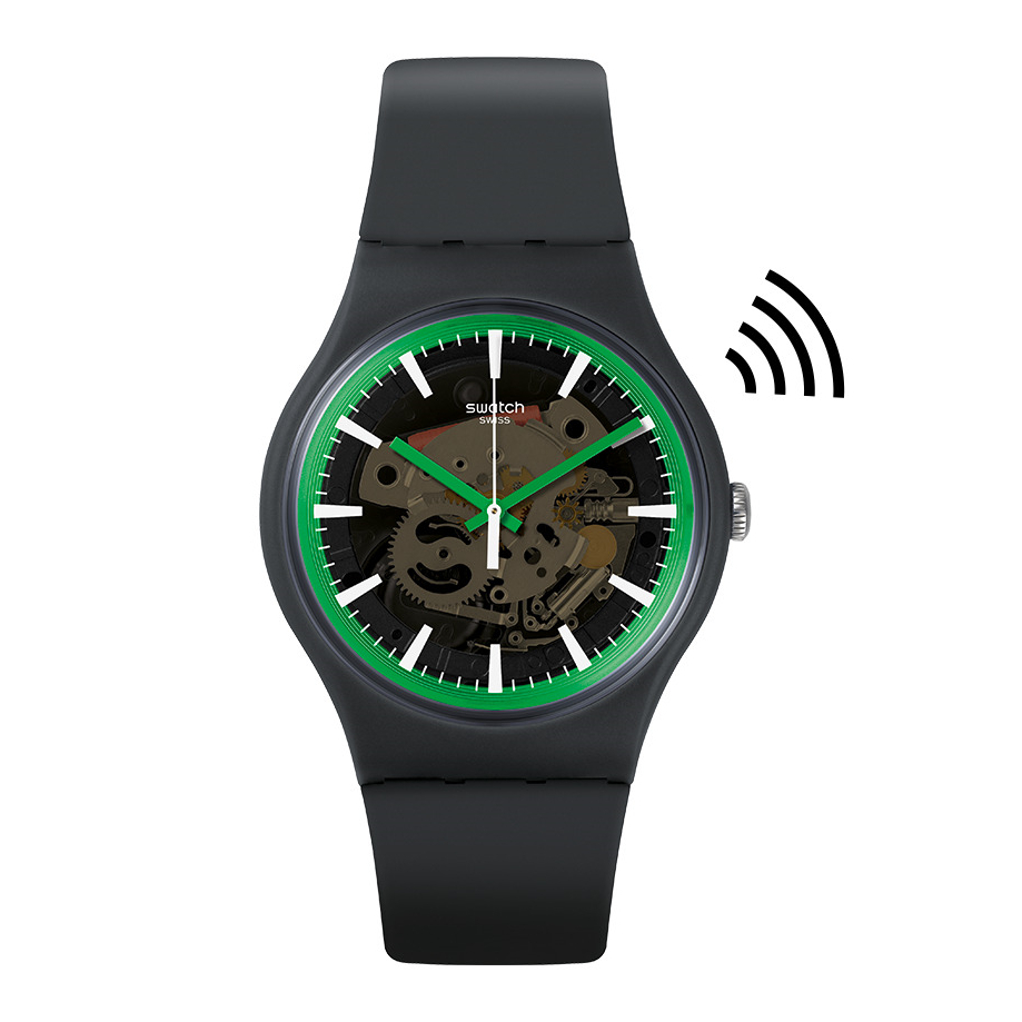 Swatch นาฬิกาผู้ชาย SwatchPAY! GRAPHITE PAY! รุ่น SVIM100-5300 | Shopee ...