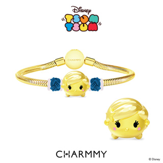 CHARMMY Disney Tsum Tsum  Ariel Charm ชาร์มแอเรียล ทองคำแท้ 99.9% ลิขสิทธิ์ Disney (มีใบรับประกัน)