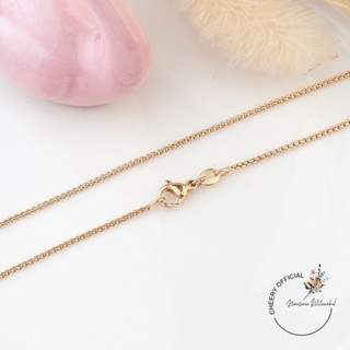 สร้อยคอ สร้อคอทอง18k สร้อยคอออกงาน สินค้าพร้อมส่ง