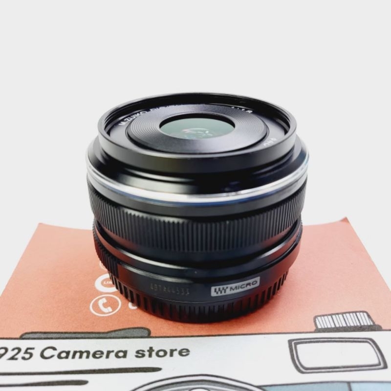 พร้อมส่ง-เลนส์-olympus-17mm-f1-8-สีดำ