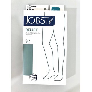 ถุงน่อง Jobst ระดับเข่า ชนิดเปิดหน้าเท้า สีเบจ แรงรัด 20-30 mmHg บรรจุ 1 คู่/กล่องสวมใส่ป้องกันและบรรเทาภาวะเส้นเลือดขอด