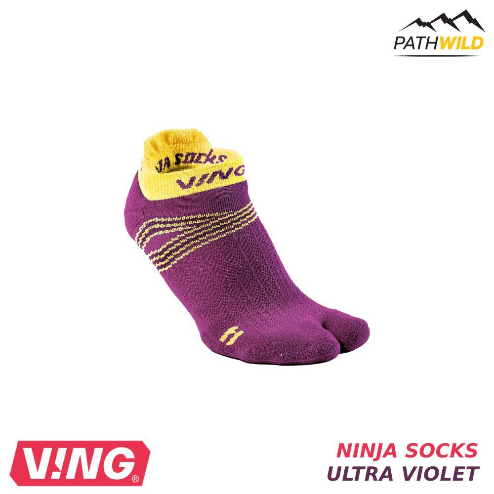 ถุงเท้านินจา VING NINJA SOCKS มีร่องสำหรับใส่รองเท้าแตะแบบคีบ นุ่ม ...