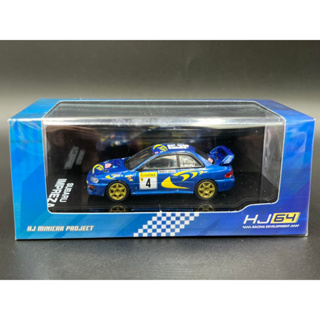 Hobby Japan x IG 1/64  SUBARU IMPREZA WRC 1997 #4 MONTE CARLO WINNER