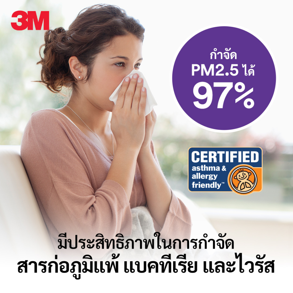 3m-แผ่นกรองสิ่งแปลกปลอมในอากาศ-สำหรับใส่เครื่องปรับอากาศ-รุ่นดักจับแบคทีเรีย-รุ่น-9809