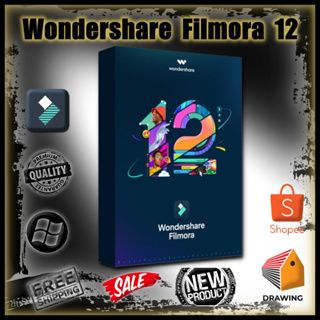 ภาพหน้าปกสินค้าโปรแกรมตัดต่อวิดีโอ 𝐖𝐎𝐍𝐃𝐄𝐑 Filmora 12 |💥เวอร์ชั่น v.12.0.12.1450💥 ซึ่งคุณอาจชอบสินค้านี้
