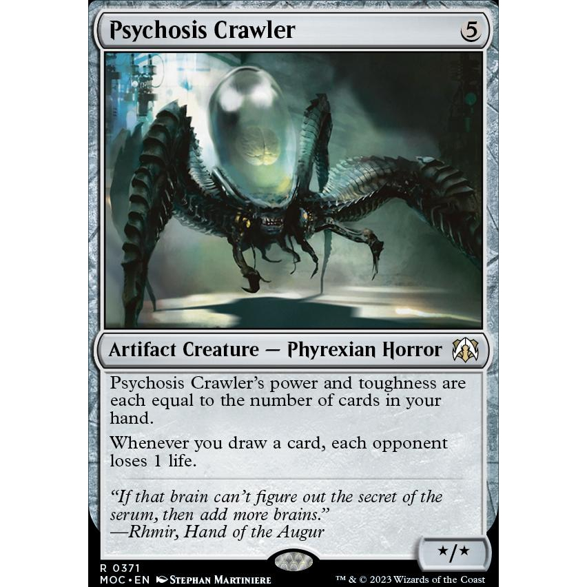 [MTG][Single][BRA][J22] Psychosis Crawler ระดับ Rare [ภาษาอังกฤษ