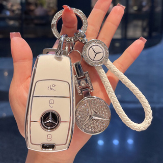 [พร้อมส่ง]เคสกุญแจ พวงกุญแจ รีโมทรถยนต์ เกรดพรีเมี่ยม สําหรับ Mercedes Benz