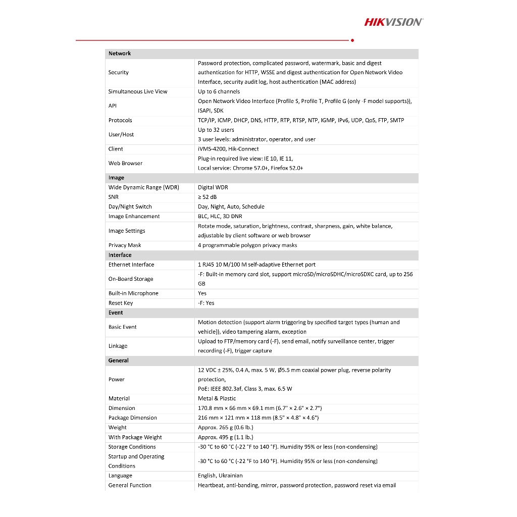 hikvision-ds-2cd1023g2-liu-4-mm-กล้องวงจรปิดระบบ-ip-2-mp-เลือกปรับโหมดเป็นภาพสี-24-ชม-หรือ-อินฟาเรดได้-มีไมค์ในตัว