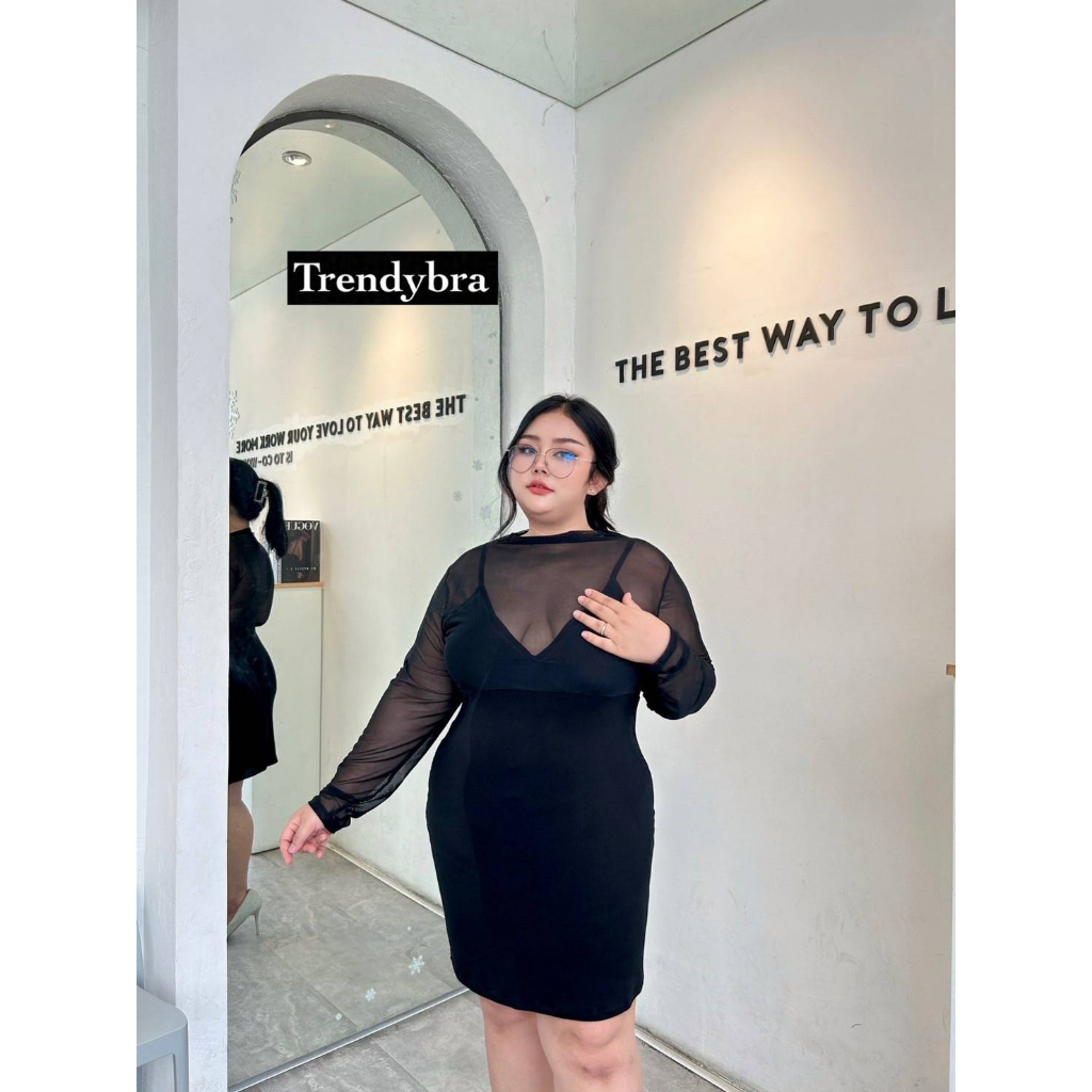 plussize-เดรสคนอ้วน-2-ไซส์-l40-46-xl46-50