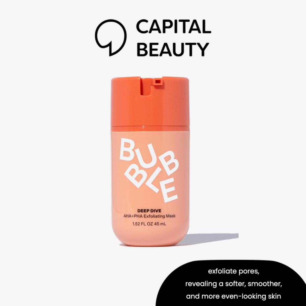 BUBBLE Dive AHA + PHA Exfoliating Mask Shopee Thailand