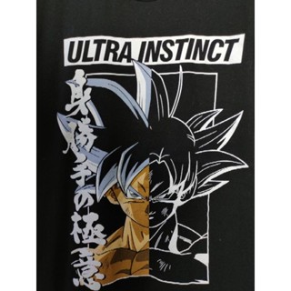 เสื้อยืด มือสอง ลายการ์ตูน อนิเมะ Dragon ball อก 42 ยาว 28