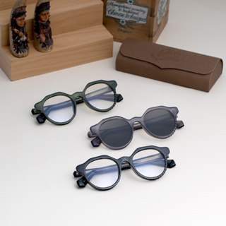 แว่นตา THE OPTIXZ รุ่น  5347 sz.49 เลนส์ออกแดดเปลี่ยนสี " 『 𝗕𝗹𝘂𝗲 + 𝗔𝘂𝘁𝗼 𝗟𝗲𝗻𝘀 』