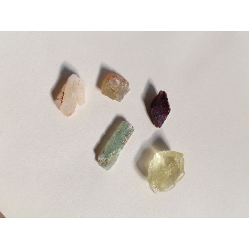 เซทหินดิบ-set03-หินดิบ-หินธรรมชาติ-หินมงคล-หินสะสม-ตกแต่ง-หินสี-น้ำหนัก-13-9-กรัม-ขนาด-19-20-mm