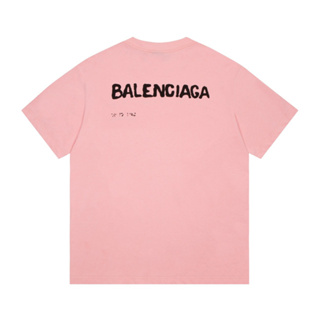 เสื้อยืด BALENCIAGA สีสันน่ารัก มาใหม่ เท่ห์ก่อนใคร [Limited Edition]