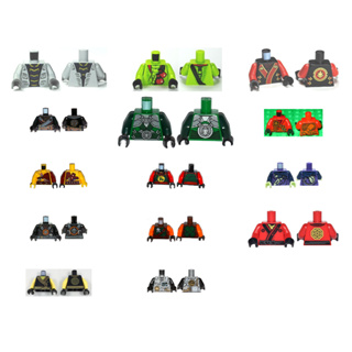 Lego part (ชิ้นส่วนเลโก้) No.973pbxx Minifigure part torso - Ninjago