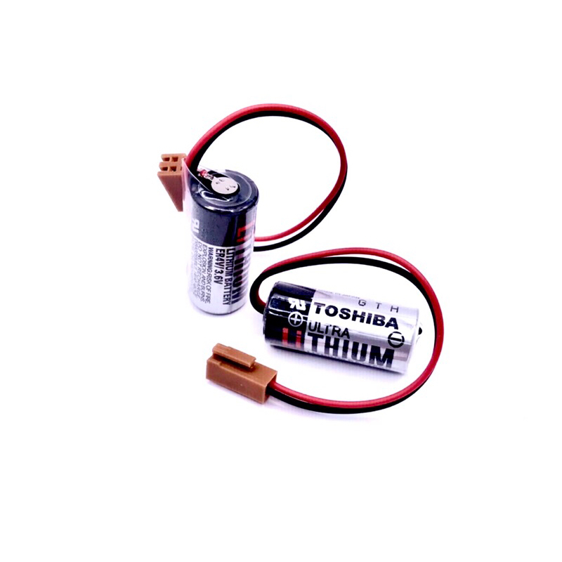 ER4V/3.6V TOSHIBA ของแท้ LITHIUM BATTERY แจ็คน้ำตาล ของใหม่มีพร้อมส่งใน ...