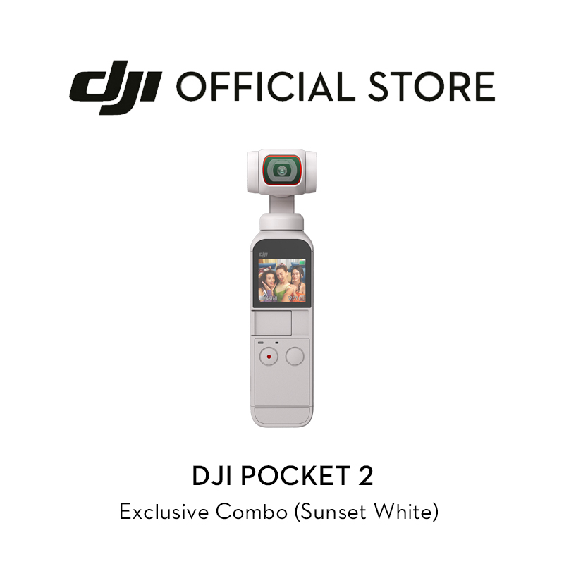 DJI Pocket 2 サンセットホワイト 限定コンボ DJI Pocket 2 サンセット
