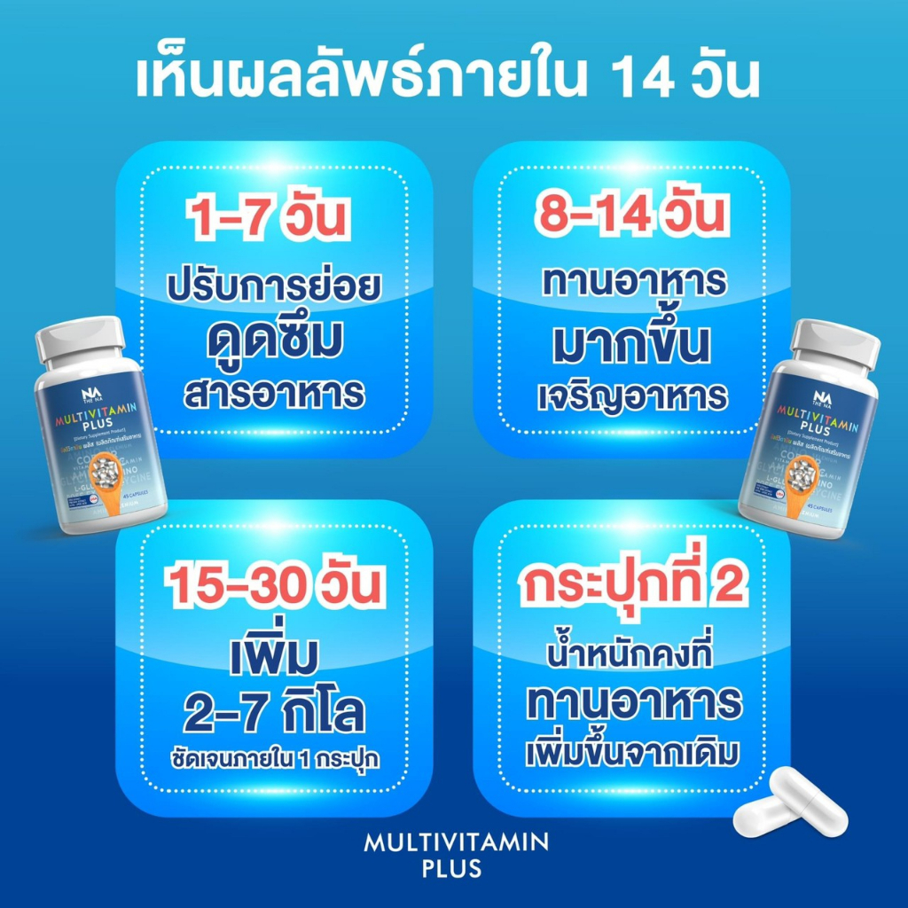 เพิ่มน้ำหนัก-2-กระปุกคู่-multivitaminplus-วิตามินเพิ่มน้ำหนัก-แก้เบื่ออาหาร-ทานน้อย-thena-สูตรใหม่เพิ่มไว-10-เท่า