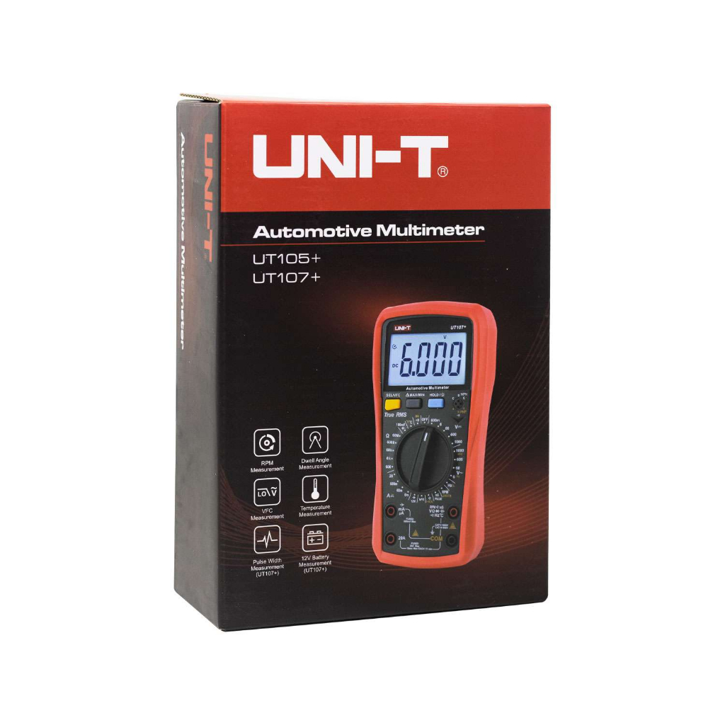UNI-T UT107+ Automotive Multimeter มัลติมิเตอร์สำหรับงานยานยนต์ สินค้า ...