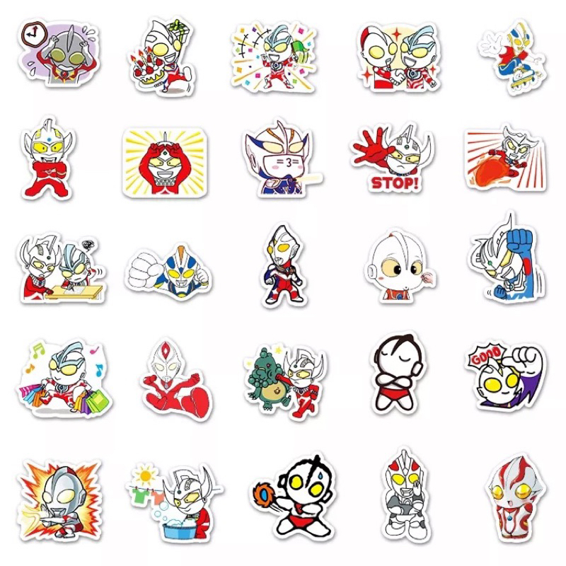 สติ๊กเกอร์-ultraman-537-อุลตร้าแมน-50ชิ้น-อุลต้าแมน-ฮีโร่-การ์ตูน-hero-อุนต้าแมน-อุล-ตร้า-ต้า-แมน-หุ่น-อุนตร้าแมน-เด็ก