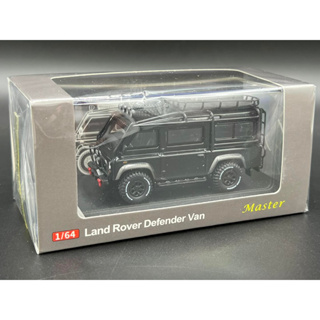 Master 1:64 Land Rover Defender Van Black