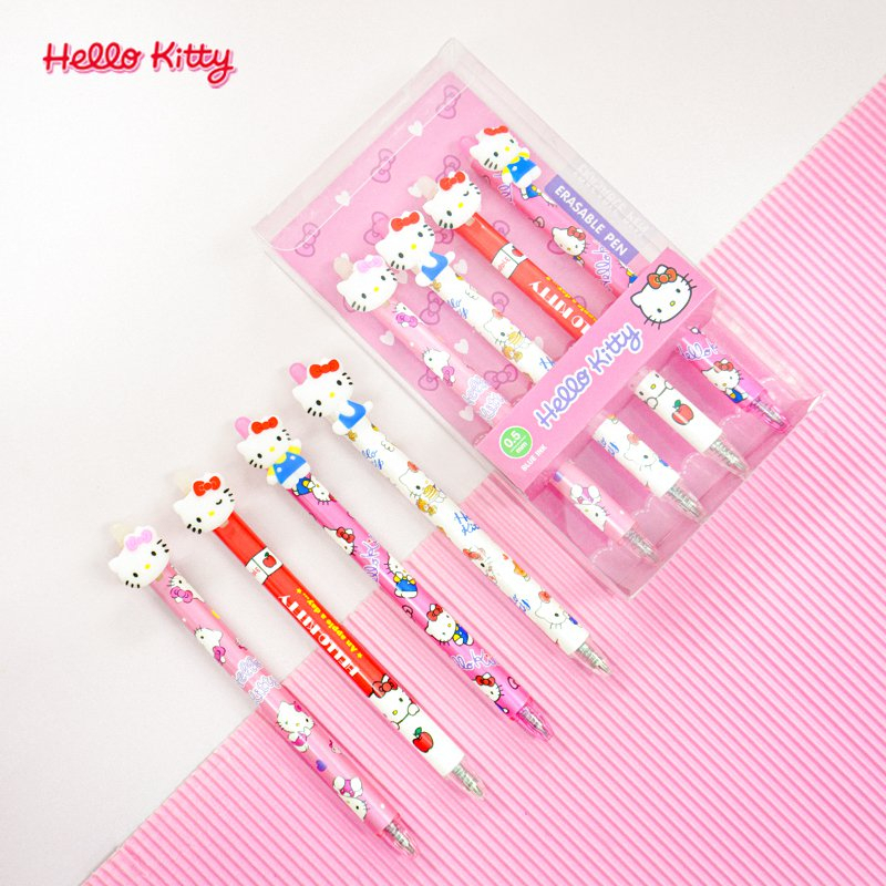 MTF ปากกาลบได้ Hello Kitty Erasable Pen Sanrio KT1820 **ลิขสิทธิ์แท้