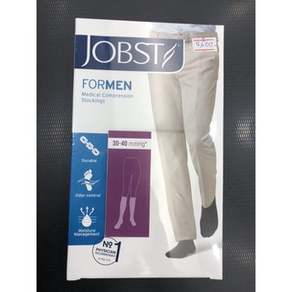 ถุงน่อง-jobst-for-men-ระดับเข่า-สีดำ-แรงรัด-30-40-mmhg-เป็นถุงน่องสำหรับผู้ชายป้องกันและบรรเทาอาการเส้นเลือดขอดบริเวณขา