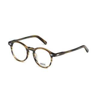 กรอบแว่นตา Moscot รุ่น Miltzen RX : Bark (กรอบลายกระเหลือง) มีขนาด 46 // 49  มม.