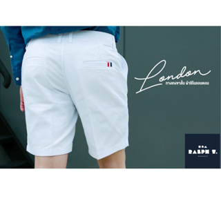 ภาพขนาดย่อของภาพหน้าปกสินค้ากางเกงขาสั้นผู้ชาย ชิโน่ RALPH T รุ่น London  กางเกงขาสั้นชาย จากร้าน ralpht.official บน Shopee ภาพที่ 1