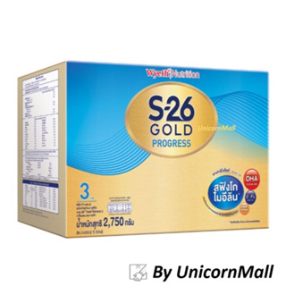 ภาพขนาดย่อของภาพหน้าปกสินค้าS26 progress gold เอส26 โกลด์ สูตร3 โปรเกรส 2,750 กรัม หรือ 3,000 กรัม S-26 เอส26 s 26 กลิ่นวนิลา รสจืด จากร้าน unicornmall บน Shopee ภาพที่ 2