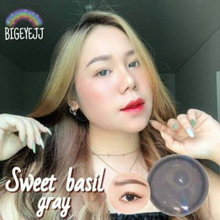 Sweet basil gray(ไซส์เล็ก)คอนแทคเลนส์Lovelylensมาใหม่ใส่สวยเนียนเป็นธรรมชาติมากค่ะ