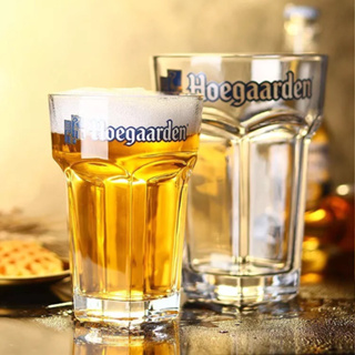 รุ่นขายดี พร้อมส่ง มีประกัน แก้ว Hoegaarden แก้วเบียร์ ความใหญ่หนาพิเศษ ขนาด500/800ML