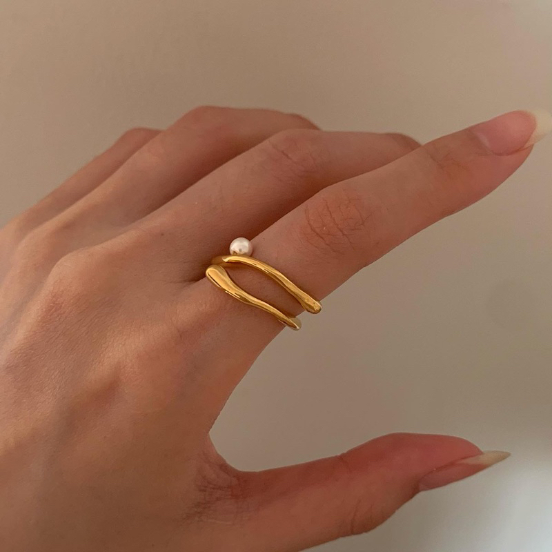 HER OBJECTIVE_HER BOLD CURL RING COLLECTION | Shopee Thailand