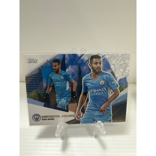 2021-22 Topps Manchester City FC Team Set Soccer Cards City