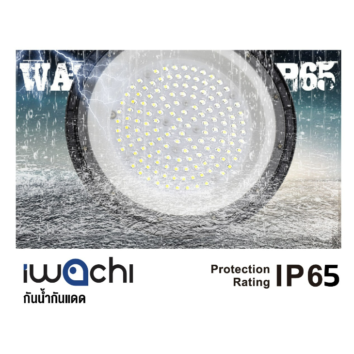 iwachi-โคมไฮเบย์-200w-รุ่นบาง-iwc-hib-ufo-led-ip65-200w-กันน้ำ-กันฝุ่น