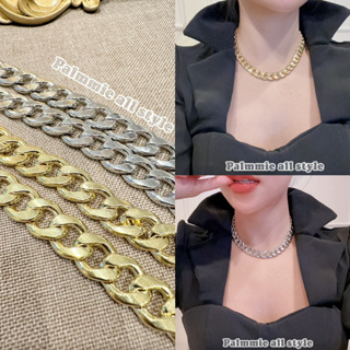 สร้อยคอ​โซ่แฟชั่น choker ที่ต๊าชแบบไม่แผ่ว แฟชั่นตัวแม่พลาดไม่ได้นะคะ  วัสดุดี งานสวยมาก