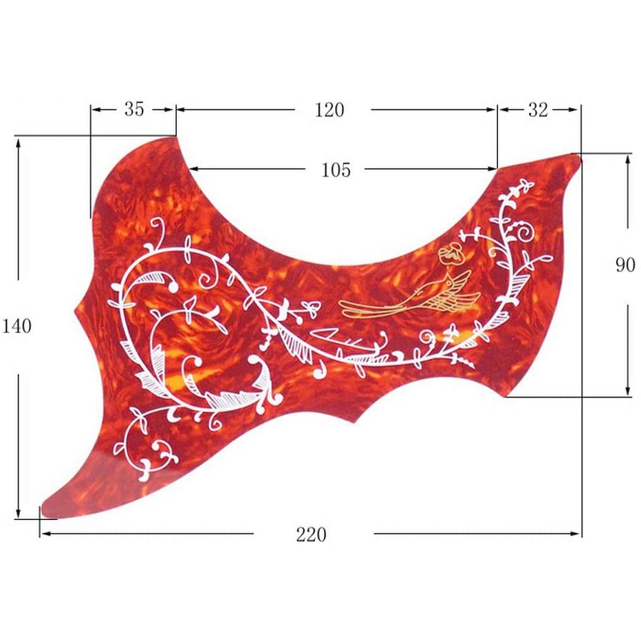 ปิ๊กการ์ดกีตาร์โปร่ง-acoustic-guitar-pickguard